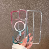Étui transparent magnétique à charge sans fil dégradé 1005009737155078 pour iPhone 17 16 15 Pro Max Plus 13 14 12 11 étuis