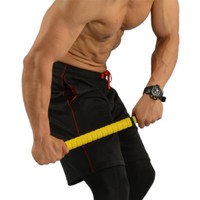 CHOOYOU Bâton de massage musculaire de style yoga avec roulement, rouleau de fitness de premier choix pour le soulagement du stress et la relaxation musculaire, pour la taille et le cou