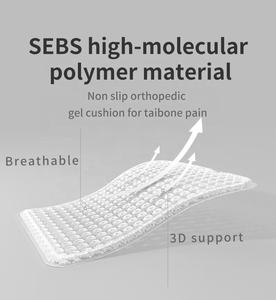 Anjuny Coussin de siège de voiture matelassé Summer Honeycomb Gel Cooling <span class=keywords><strong>Four</strong></span> Seasons Breathable Office Chair Seat Comfortable - Product Image 3