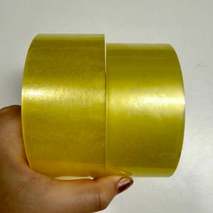 <span class=keywords><strong>2025</strong></span> New Arrival Chất lượng cao Bopp màu vàng áp lực nhạy cảm băng dính đáng tin cậy carton niêm phong Sticker đáng tin cậy Nhà cung cấp - Product Image 1