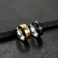 Eheringe für Damen & Herren, 8 mm breit, mit Zirkon, vergoldet, trendige Verlobungsringe, die nie verblassen
