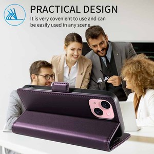 Étui portefeuille en cuir PU avec porte-cartes, fermeture magnétique et blocage RFID pour téléphones <span class=keywords><strong>iPhone</strong></span> <span class=keywords><strong>11</strong></span> à 17 - Product Image 6