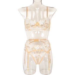 Recommander Délicat Captivant Allure <span class=keywords><strong>Sous</strong></span>-Vêtements Confortable Exquis Floral Lacey Lingerie - Product Image 5
