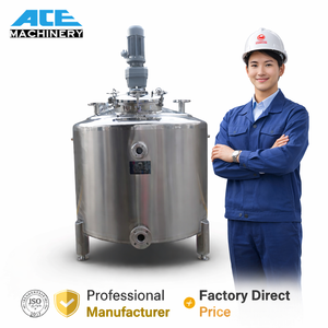 30-500 Liters Double Jacket Heating Reactor Mixing Tank for Daily Chemical Product Mixing Stirring Homogenization Pot - Product Image 4