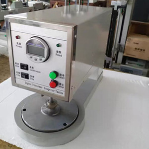 Laboratuvar kumaş tekstil kalınlığı test makinesi test cihazı ISO5084 ASTM D1777 ISO9073 - Product Image 2