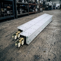 Canal de distribution basse tension à emballage dense 400A-1600A, résistance au feu 180 min, IP66, boîtier en aluminium, barre en cuivre