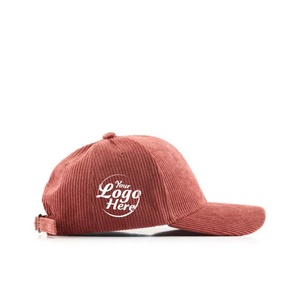 Gorras de Pana de Invierno a la Moda para Mujer, con Logotipo Personalizado y Múltiples Opciones de Color, Gorras de Béisbol - Product Image 1