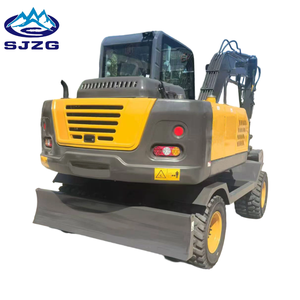 Excavadora de Ruedas con Control Inteligente, Excavadora Hidráulica Personalizada para Construcción y Minería, 1 Año de Garantía - Product Image 1