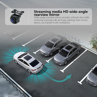 Layar Sentuh XYD 10,26 inci, Tampilan Video Real-time, Perekaman Sudut Lebar Ganda, WIFI dan Bluetooth 5.0 Terintegrasi