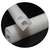 Bandes de profil translucides pour adulte et enfant, sans LED, en silicone, anti-vieillissement, blanches