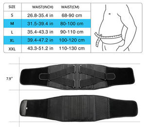 Sabuk Penyangga Pinggang Anti Selip yang Dapat Bernapas dengan Tali Ganda yang Dapat Disesuaikan Ramah Lingkungan Tahan Lama Penyangga Medis Perlindungan Musim Panas dan Musim Semi - Product Image 5