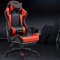 Nouveau fauteuil de massage personnalisé à dossier haut gamer pu cuir PC chaise de jeu d'ordinateur chaise de jeu de course avec haut-parleurs