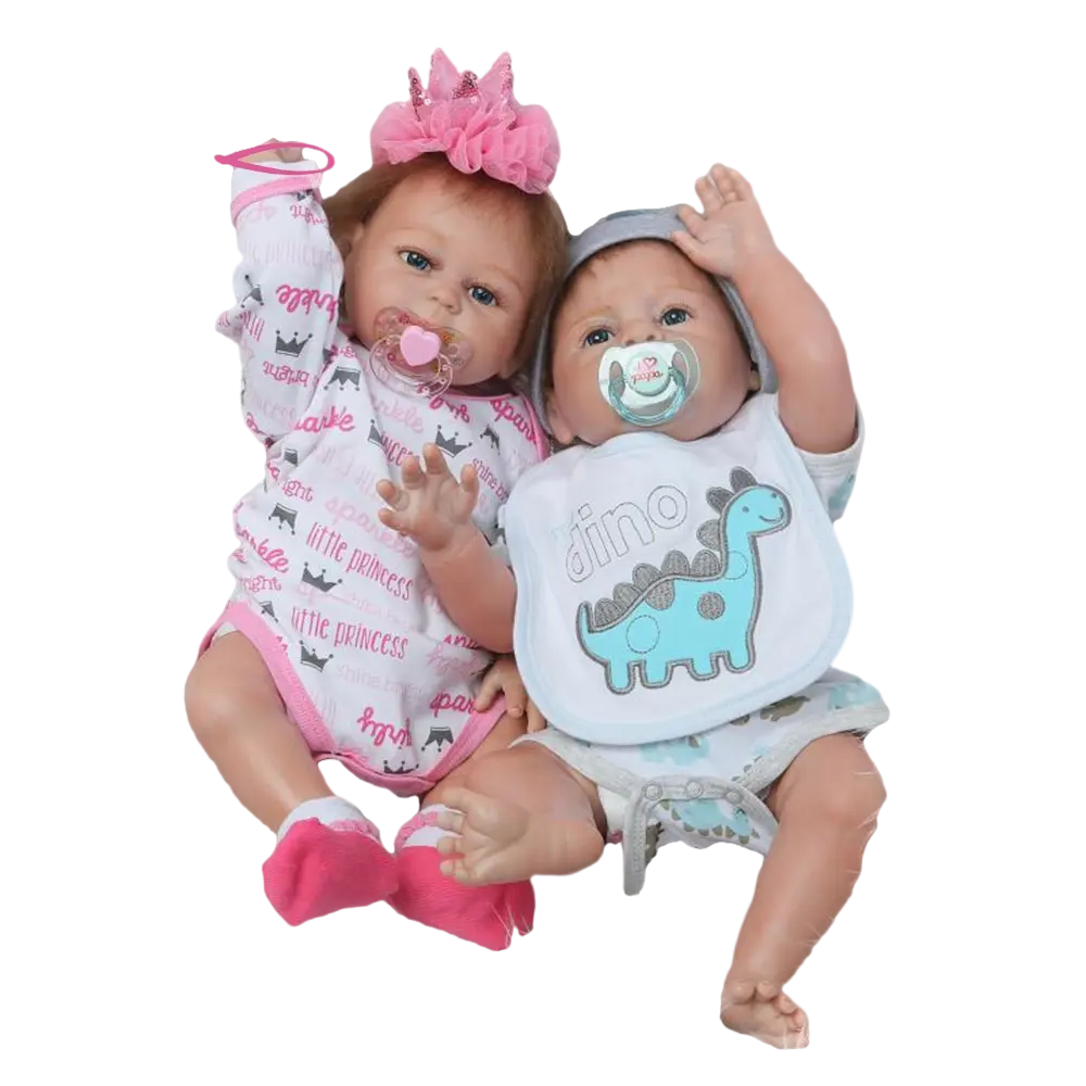 Wholesale 20&quot; Soft Silicone Full Body Handmade Lifelike Baby Doll Best Christmas Gift Silicone Bebes Reborn Dolls