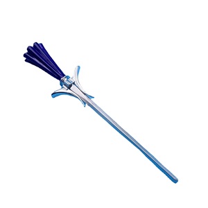 Épée en alliage simulée, finition nickel brillant, objet de collection, accessoire décoratif, cadeau artistique - Product Image 5
