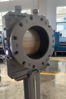 Katup Geser Aktuator Pneumatik Buka Cepat Tekanan Tinggi dengan Penutup Katup