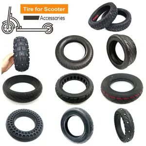 10*2.5 Inch Inner Tube Thicken Fro 255*80 / 10*3.0 / 80/65-6 120g Curved 90 45 0 E-Scooter Tires High Quality