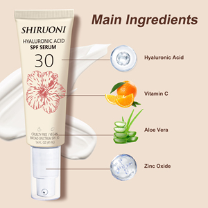 Crème <span class=keywords><strong>solaire</strong></span> de marque privée résistance longue durée aux UV SPF50 + PA ++++ sérum <span class=keywords><strong>solaire</strong></span> Water-Fit pour le <span class=keywords><strong>visage</strong></span> - Product Image 3