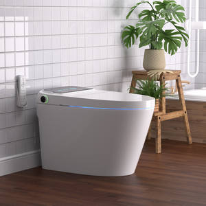 Bon <span class=keywords><strong>Prix</strong></span> Nouveau Design P-trap/S-trap Salle de Bain Siège Chauffant Allongé Lavage Arrière Sans Tissu Bidet Toilette - Product Image 6