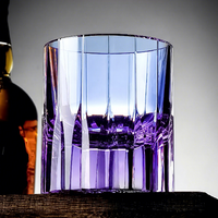 Verre à whisky en cristal K9, verre à liqueur, boîte cadeau haut de gamme, cadeau de fête, cadeau d'anniversaire