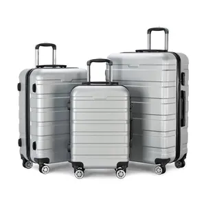 2024 nuovi Set di valigie di Design 3 pezzi spedizione gratuita Set di bagagli da viaggio attività all'aperto