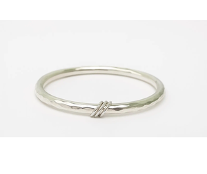 Heavy <b>Solid</b> Sterling <b>Silver</b> Bangle <b>Bracelet</b> Chunky <b>Silver</b> Links Handmade Statement Jewelry Bold Artisan Crafted <b>Silver</b> Cuff - Product Image 3