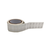 Étiquette RFID Wet Inlay 44x18mm avec puce Impinj U9, fréquence globale, sans impression, pour la vente au détail