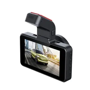 Bosstar kamera perekam layar IPS 3 inci, kamera dasbor DVR mobil Wifi dengan lensa kamera ganda untuk mobil Universal