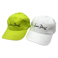 Cappellini da Baseball in Cotone a 6 Pannelli con Ricamo Personalizzato, Cappelli con Logo all'Ingrosso, Cappello da Baseball Non Strutturato Stile Dad Hat