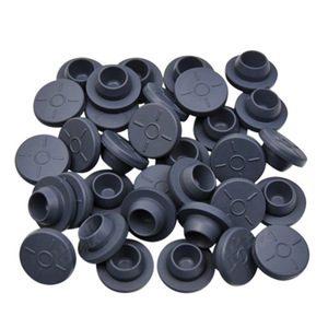 Wholesale 20mm Silicone <strong>Stoppers</strong> Pharmaceutical GLP-1 Use Vials 10ml and 5ml Caps Cushioning &amp; Easy Open - Product Image 1
