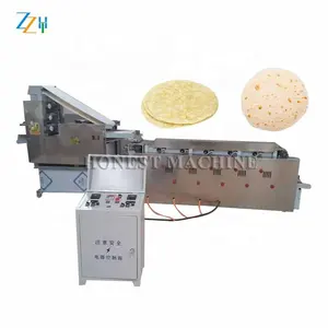 Industrial Tortilla Forming Baking Producing Line Chapati Ara / Automatic Chapati Maker / Pancake Production Line