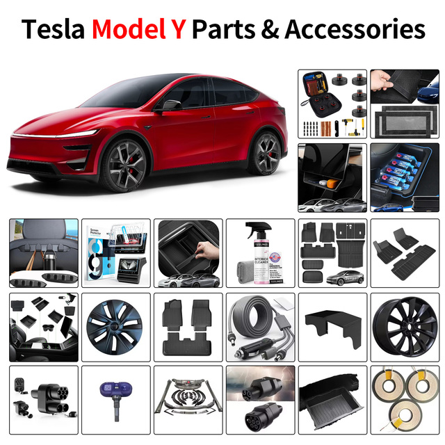 Body Kit for Tesla Model 3 Hailender Y Carbon Fiber Parts 1.5 Mri Ccs2 to Model3 Highland Exterior Gauss Meter