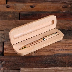 Set di Penne Executive in Legno Incise, Penne Esclusive Personalizzate per Regalo di <span class=keywords><strong>Laurea</strong></span> con Astuccio Personalizzato - Product Image 3