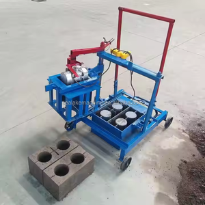 New Arrival <strong>Interlock</strong> Concrete <strong>Block</strong> Making <strong>Machine</strong> 2-45 for Red Bricks &amp; <strong>Building</strong> <strong>Blocks</strong> Hydraulic Method - Product Image 1