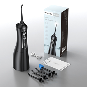 Flosser DE AGUA DE VIAJE inalámbrico portátil Mini limpiador de dientes 5 boquillas IPX7 tanque telescópico impermeable batería irrigador Oral - Product Image 4