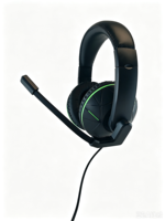 Casque de jeu filaire supra-auriculaire avec micro compatible PS4/PS5/Xbox One Series/Switch