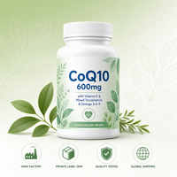 Capsules de coenzyme Q10 en gélules molles, 60 unités, complément alimentaire pour le soutien immunitaire, extrait naturel, unisexe, meilleur prix
