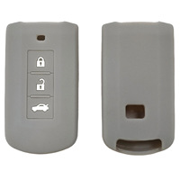 Housse de protection en silicone pour clé intelligente, étui pour télécommande Lancer Outlander Eclipse, protection contre les rayures pour Mitsubishi