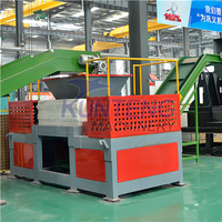 Dubbele As Shredder Machine Hout Afval Kokosnoot Shredder Palm Pit Shell Slijpmachine Olijven Breekmachine