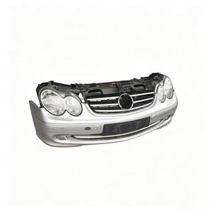 Ensemble de <span class=keywords><strong>pare</strong></span>-chocs avant d'occasion pour CLK W209, comprenant calandre et phares, pièces démontées, marque HongSpeed, garantie 3 mois - Product Image 4