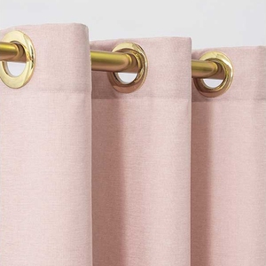 Rideaux de <span class=keywords><strong>douche</strong></span> aspect <span class=keywords><strong>lin</strong></span> imperméable polyester cationique pour décor de salle de bain - Product Image 3
