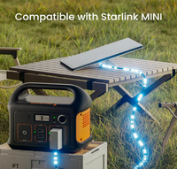Starlink Mini câble d'alimentation CC mâle à mâle Câble d'extension d'alimentation CC 18AWG Compatible pour Starlink Mini câble