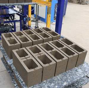 Pabrik langsung 220V Motor PLC stasioner pembuat semen mesin limau berbasis Hollow beton lini produksi untuk gigi cetakan Fly Ash - Product Image 5