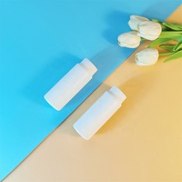 Flacon de lotion cylindrique en HDPE de 125 ml avec marquage à chaud, emballage de protection environnementale pour les soins de santé