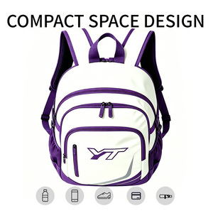 <span class=keywords><strong>Sac</strong></span> de <span class=keywords><strong>sport</strong></span> portable rétro YT Fashion pour <span class=keywords><strong>tennis</strong></span> et badminton - Product Image 3