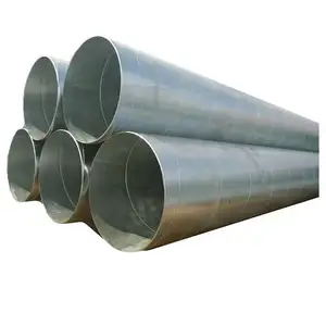 API 5L SSAW Large Diameter Pipes 12m Spiral Welded 8inch Welding Carbon Steel Pipe Saw Pipe Natural Gas And Oil Pipeline