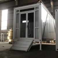 Maison conteneur pliable et extensible sur mesure de 20 pieds ou 40 pieds, 2 chambres, préfabriquée, de la marque Dxh Factory