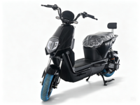 Vente en gros de scooter électrique 72V pour adultes avec siège arrière et dossier, frein à disque double, vélo électrique de ville