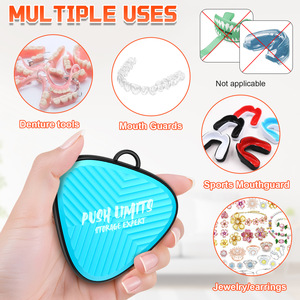 Étui de protection triangulaire personnalisé en ABS pour appareils orthodontiques, anti-poussière, anti-humidité, résistant à l'usure et aux chutes, pour usage extérieur. - Product Image 2