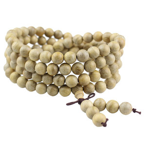 Indonesian Papuan Agarwood <b>Bracelet</b> 108 Beads 8mm Unisex Jewelry Everyday Wear - Product Image 5