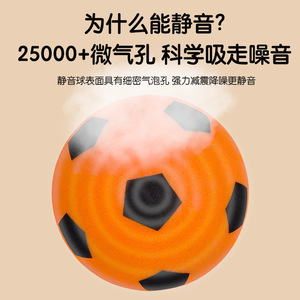 2025 High Pu Foam <strong>Football</strong> for Indoor Silent Play Noise-Free Bouncing Ball <strong>Children's</strong> Gift-Mute Basketball for Boys - Product Image 4